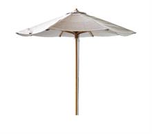 Rund parasol ø240 cm i teaktræ - Cane-line classic